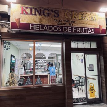 Helado de King's Cream en Calle Vives